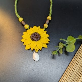 Necklace Sunflower
