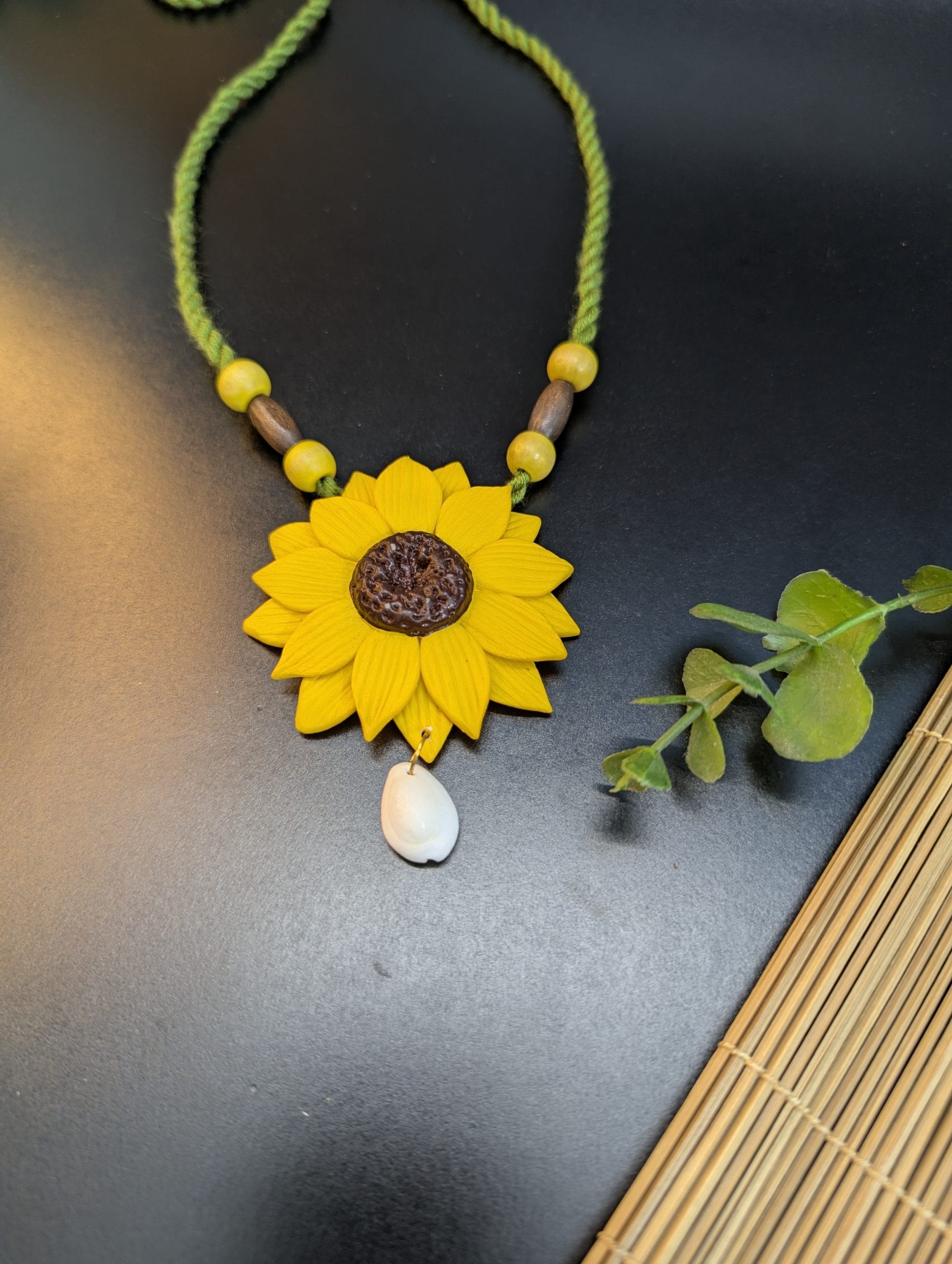 Necklace Sunflower