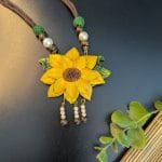 Necklace Sunflower