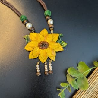 Necklace Sunflower