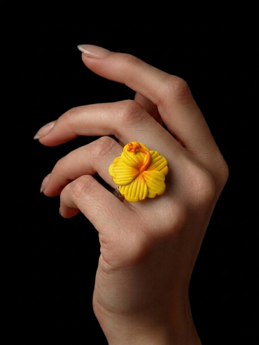 Finger Ring Yellow Joba